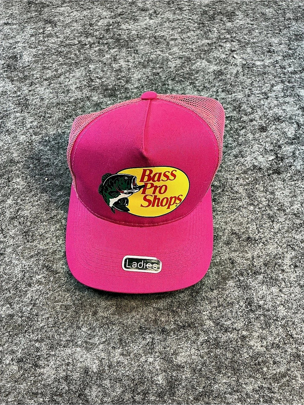 Bass Pro Shops Mesh Trucker Cap Pink